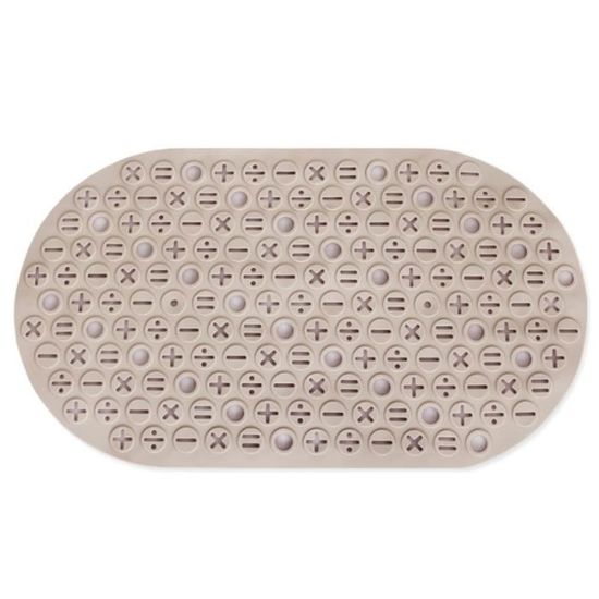 Anti Dérapant Baignoire Tapis Fond De Baignoire Anti-dérapant Gris 68 X 37 Cm - Accessoire Protection Baignoire Glissante Anti Dérapant Baignoire Tapis Fond De Baignoire Anti-dérapant Gris 68 X 37 Cm - Accessoire Protection Baignoire Glissante