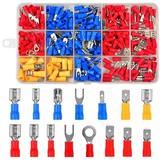 280 Pièces Cosses A Sertir Electriques Connecteur Electriques