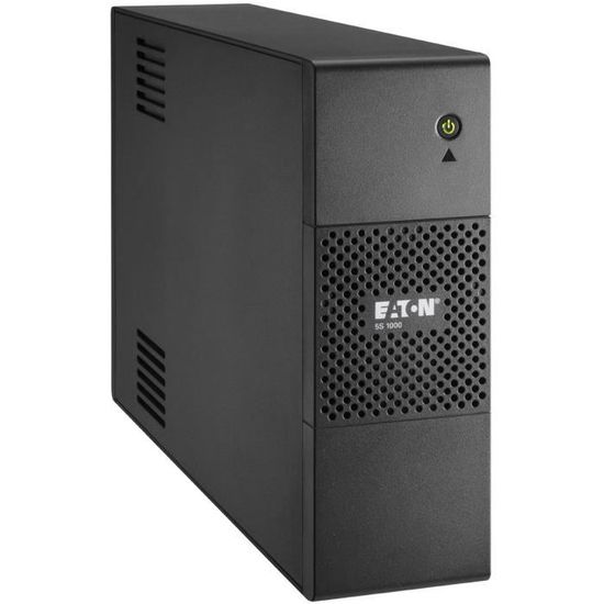Onduleur Tour - EATON - 5S - Line-Interactive UPS - 1000VA - 8 prises IEC 10A - Parafoudre - Port USB - 5S1000I
