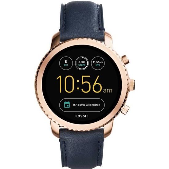 Fossil Q explorist FTW4002 smartwatch homme