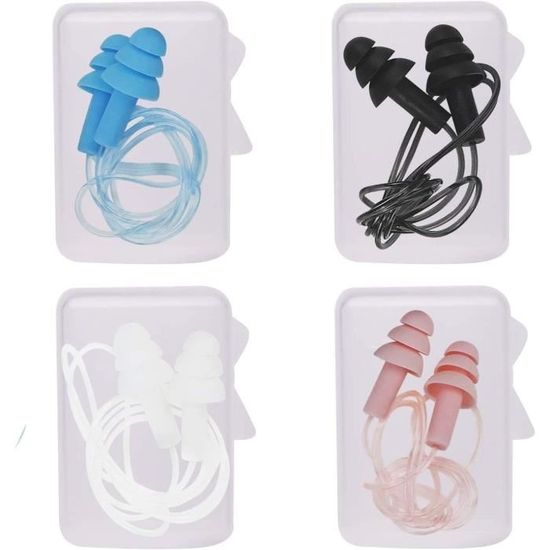 Bouchons D'Oreille En Silicone Réutilisable 3 Paires Snr 31, Étanche