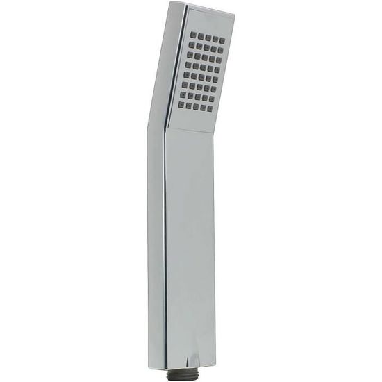 Sanixa JL12RDMB - Pommeau De Douche Rond Noir Anti-calcaire | Diamètre 20 Cm | Effet Pluie | Raccord 1/2"