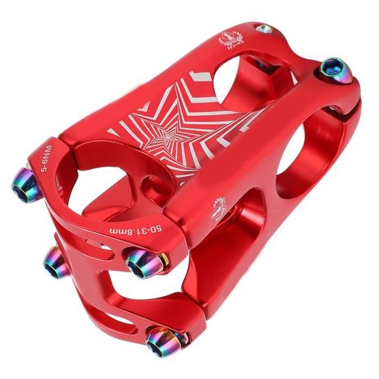 Potence Vélo Courte Alliage Aluminium 31,8 Mm - Ultralégère, Neuve