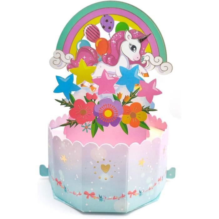 Cartes De Noël 3D, Carte De Vœux Popup Avec Enveloppes, Carte