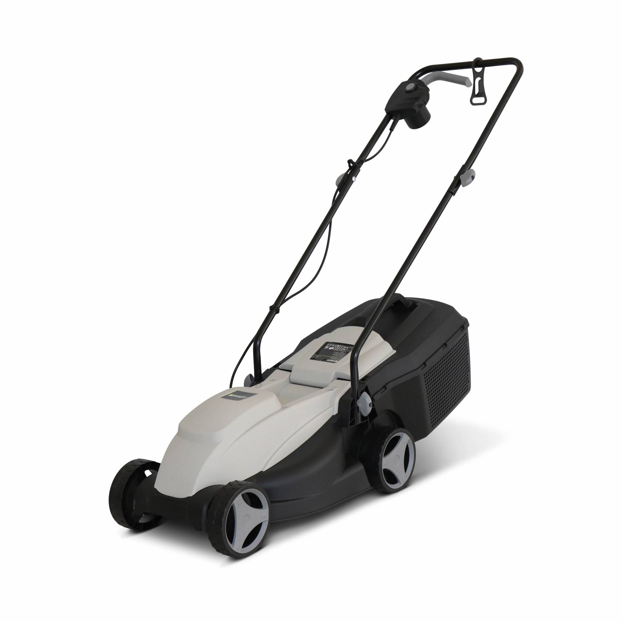 VOLTR – Tondeuse à gazon électrique 1300W – récupérateur d’herbe 25L, diamètre de coupe 32cm, compacte et maniable