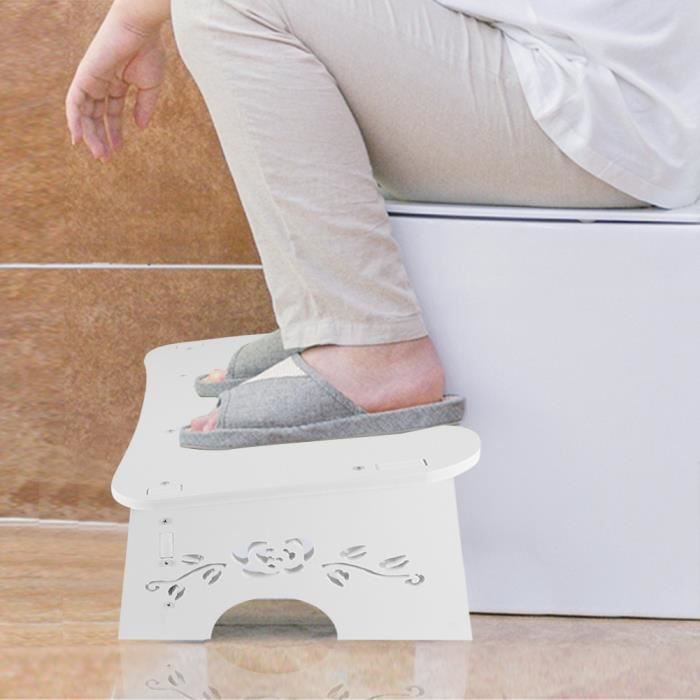 Squatty Potty Salle de bains Tabouret Étape Repose-pieds Constipation Piles Relief Aid - Tabouret de toilettes
