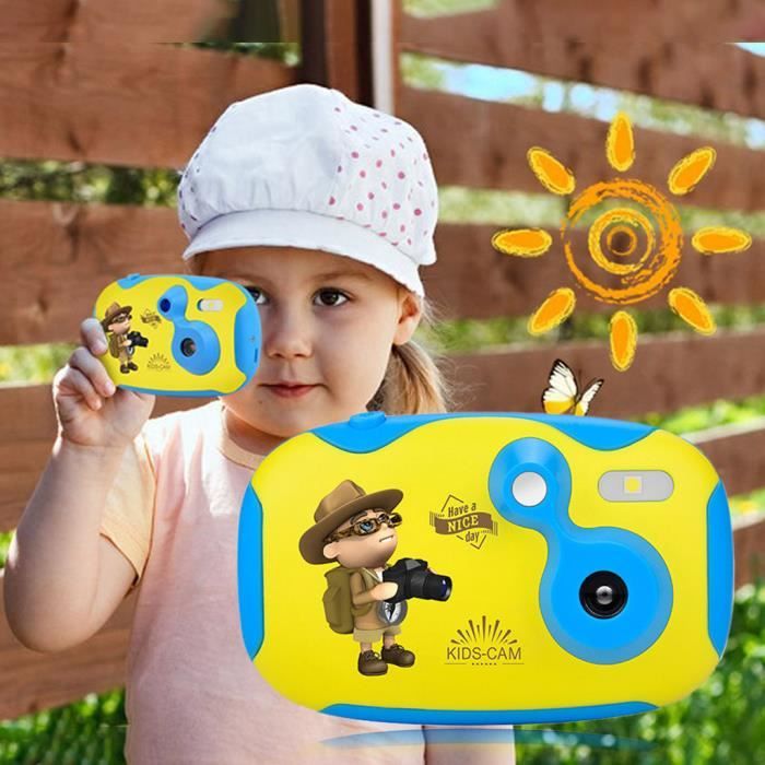 【Caméra enfant】Appareil photo numérique pour enfants Appareil photo jouet mignon pour enfants Écran de 1,44 pouces Creative DIY