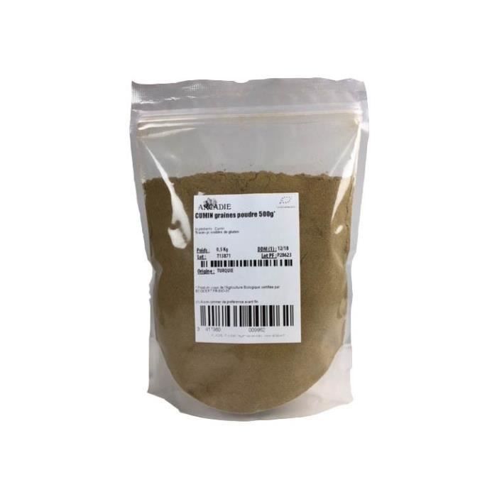 Cumin graine poudre 500gr - Cook