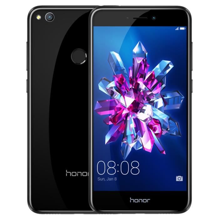 5.2''Huawei Horor 8 Lite 2+16GB Noir- Téléphone (écouteur+chargeur Européen+USB câble+boîte)