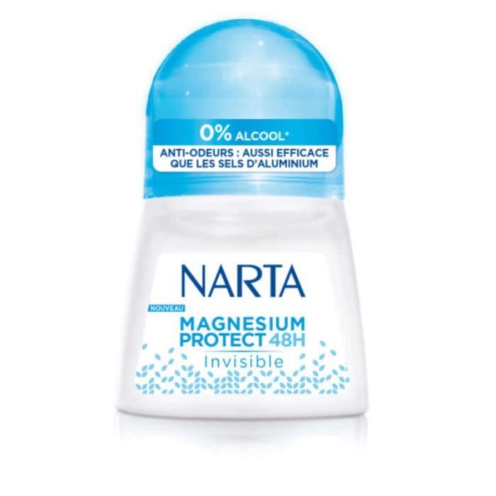 NARTA Déodorant Femme Magnésium Protect invisible - 50ml