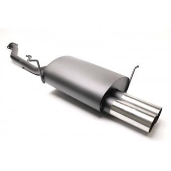 EVOE364CE276S Pot echappement Silencieux Acier pour BMW Serie 3 Compact E36 de 1994 a 2000