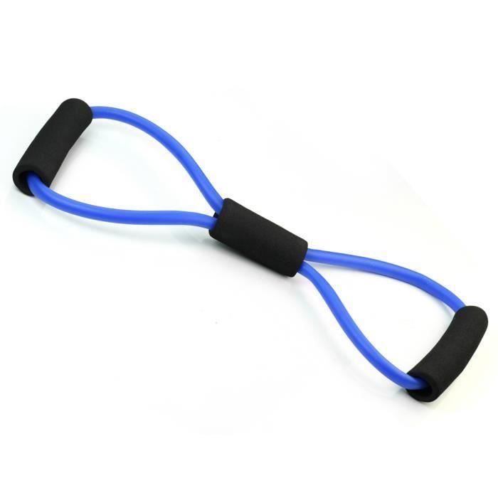 Tube Bande Résistance Latex Professionnel Exercice Yoga Elastique Aérobic Type 8