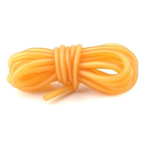 Couleur jaune taille 5m Tube en latex Naturel pour l'Extérieur, 5mm, Élastique Extensible, Remplacement de ca