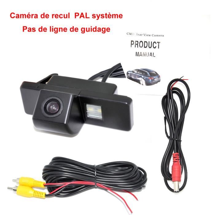 PAL Caméra de recul de voiture Pour Nissan QASHQAI X-TRAIL Geniss Citroën C4 C5 C-Triomphe Peugeot 307CC Pathfinder Dualis