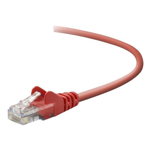 BELKIN Câble CAT5E UTP RJ45 M/M 3M - Rouge