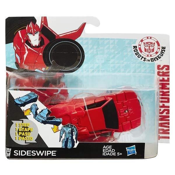 Transformers ROBOTS IN DISGUISE Rid One Step Changers Sideswipe Figurine, robot COLLECTION RARE
