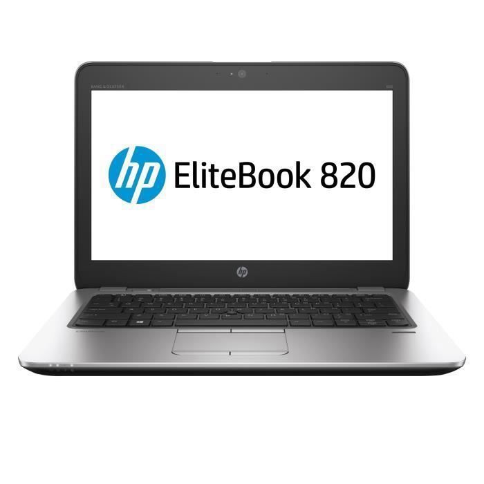 HP EliteBook 820 G3, Intel® Core™ i5 de 6e génération, 2,4 GHz, 31,8 cm (12.5-), 1366 x 768 pixels, 8 Go, 240 Go