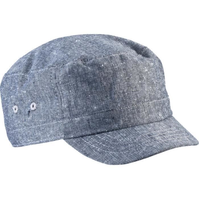 CASQUETTE ENFANT STYLE CUBA (Grey Melange - 48.50 cm - Enfant)