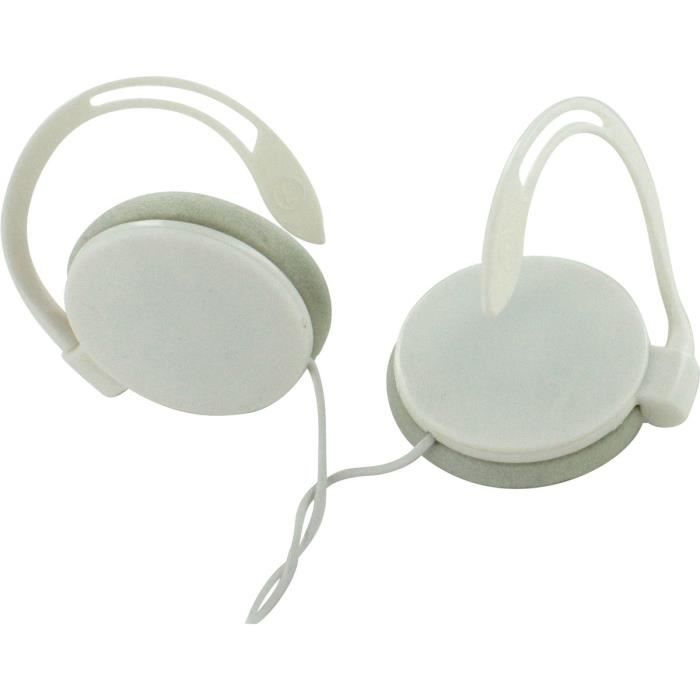 Écouteurs audio filaires avec tour d'oreille