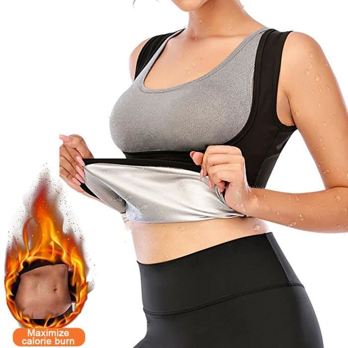 Débardeur Gilet top de sudation Femme Sauna Amincissant Shapewear
