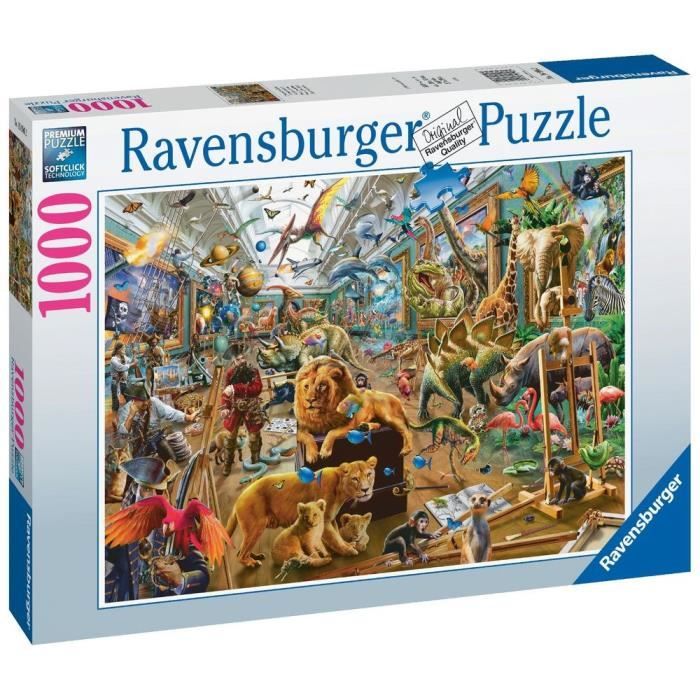 Ravensburger - Puzzle 1000 pièces - Le musée vivant