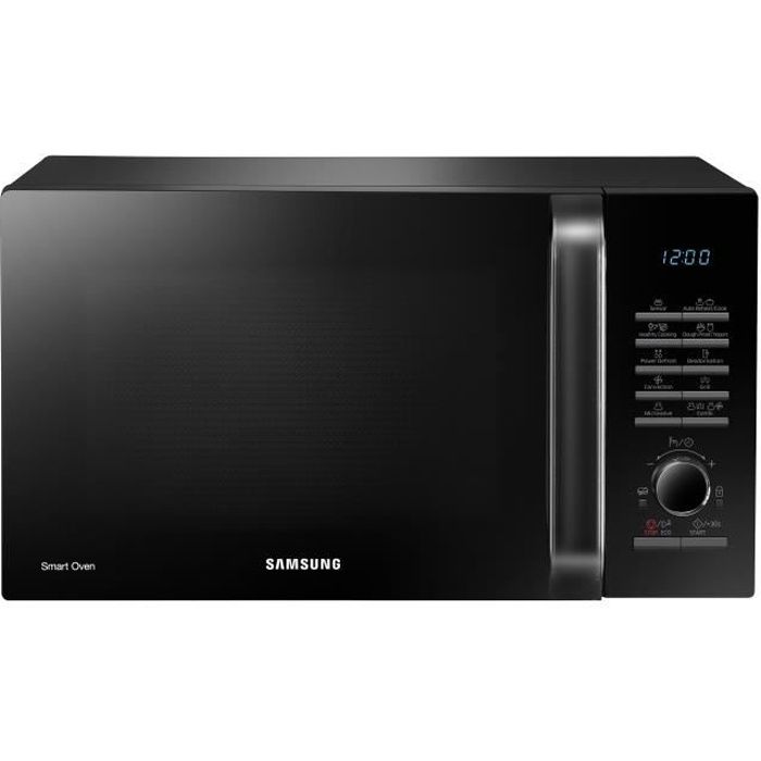 SAMSUNG MC28H5125AK - Four micro-ondes multifonction - 28L - 900 W - Grill 1500 W - Chaleur tournante 2100 W - Noir