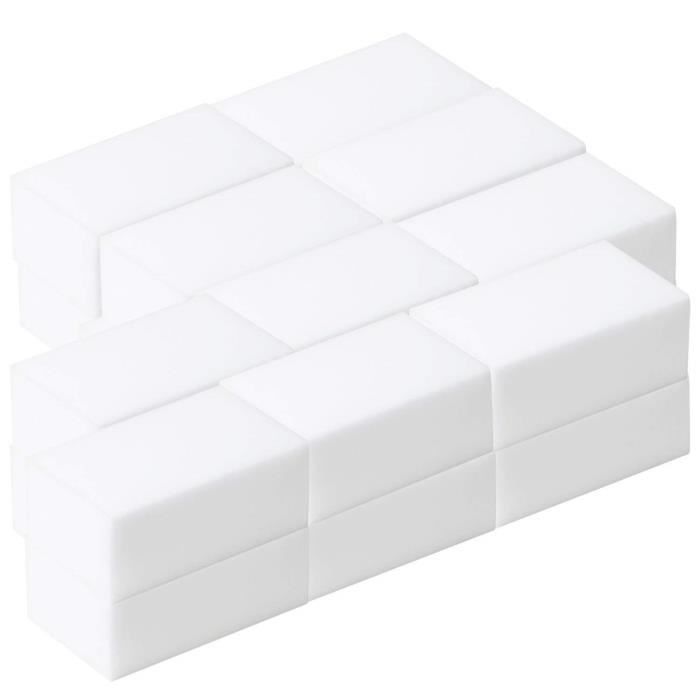 TRIXES Lot de 20 Éponges Épaisses Magiques Premium pour Nettoyage - sans Produits Chimiques Suppression de Taches précision