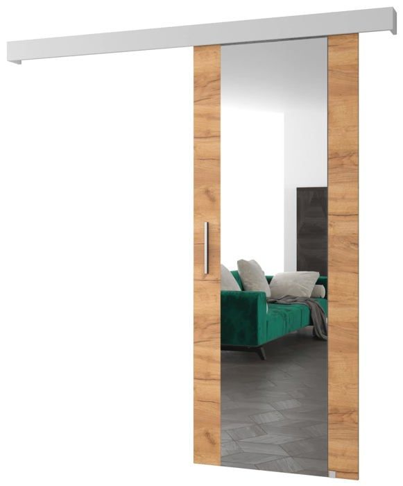 Système de porte coulissante murale intérieure - ABIKSMEBLE Salwador 2 ...