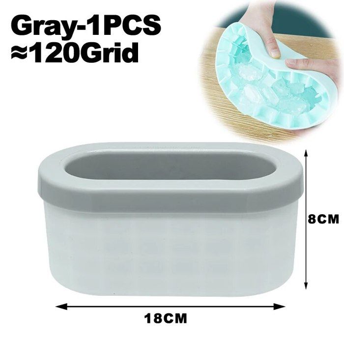 Bol Pour Visage Glace Silicone Pliable Avec Bac à Glaçons - Lavabo Portable Anti-Gonflement