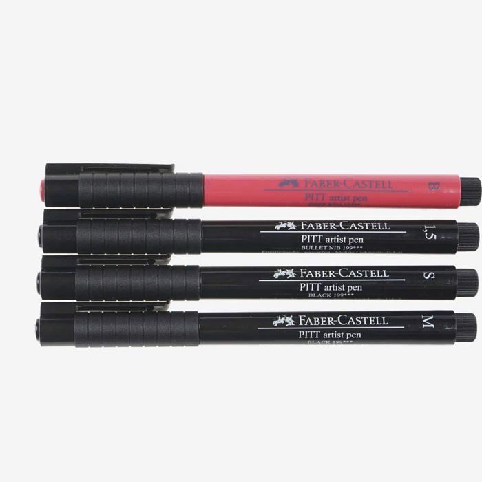 FABER-CASTELL Stylo encre de chine PITT artist pen, Atelier