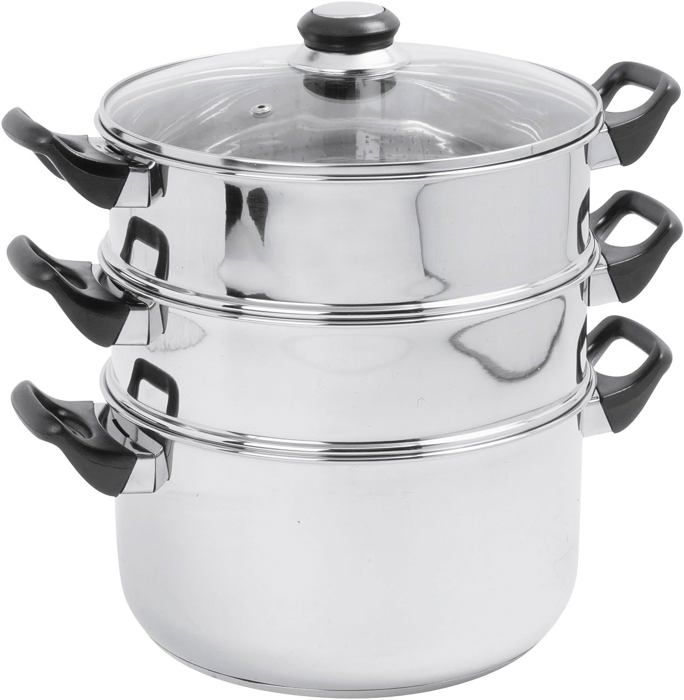 TEFAL - Marmite 36 cm - Inox, Tous feux dont induction - Le CrocoDeal