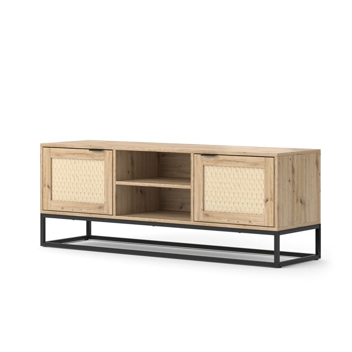 Buffet bas Natal 140x52.5cm avec 2 portes Sonoma Vicco 42061 Buffet bas Natal 140x52.5cm avec 2 portes Sonoma Vicco 42061