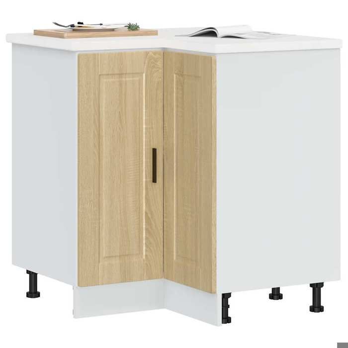 vidaXL Armoire dangle de cuisine Porto chêne sonoma bois dingénierie 853990