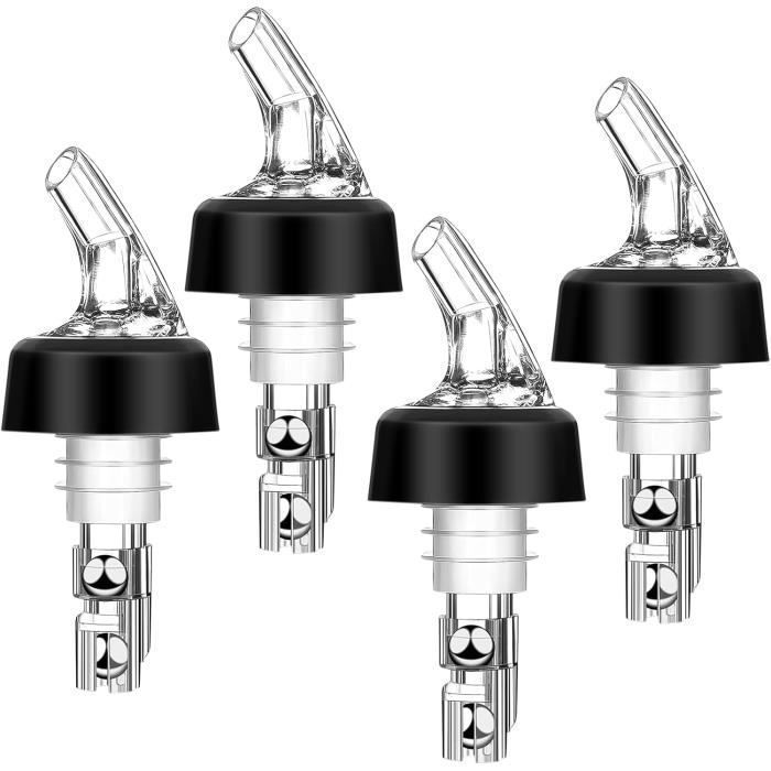 DHWEKU 2 pièces 2cl/4cl Becs à Liqueur – Becs Verseurs Alcool - Dosage Bec verseur - Doseur/Bec Verseur - Convient par Exemple pour Le vin, Le schnaps, Les Cocktails et l'huile DHWEKU 2 pièces 2cl/4cl Becs à Liqueur – Becs Verseurs Alcool - Dosage Bec verseur - Doseur/Bec Verseur - Convient par Exemple pour Le vin, Le schnaps, Les Cocktails et l'huile
