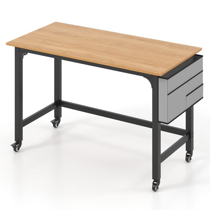 Bureau assis debout réglable en hauteur