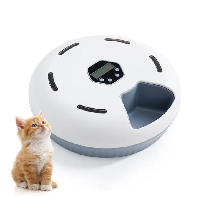 Meilleurs prix pour Distributeur  Croquettes Chat Automatique Chien- Gamelle Chat Automatique avec Minuterie Programmable1-4 Repas par Jour