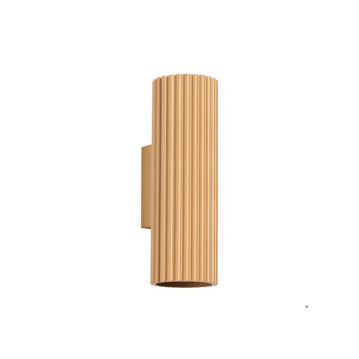 Applique Aluminium Doré GU10 2 Karbon 20