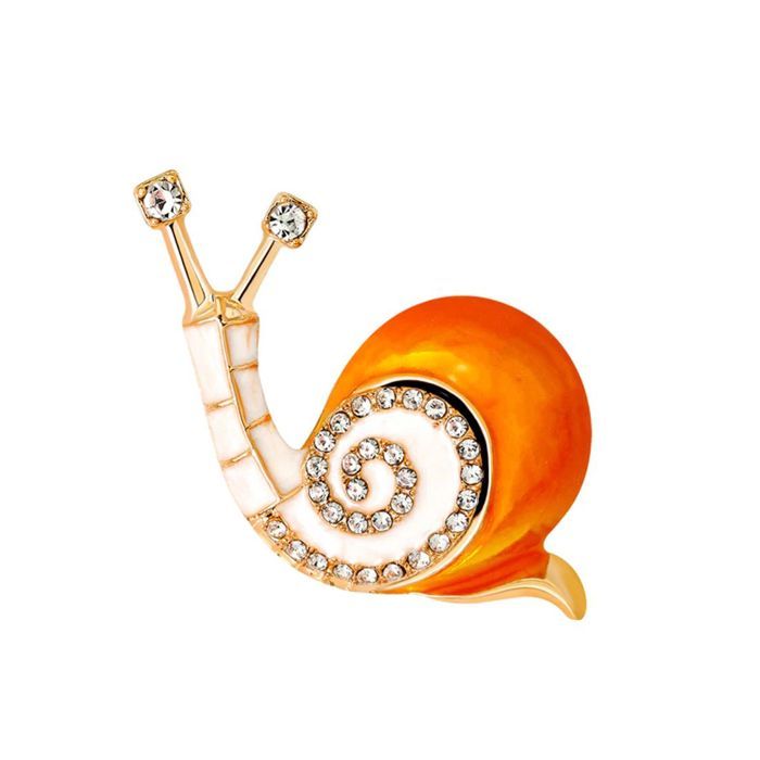Clj Charles Le Jeune - Broche - Escargot - - Femme - Animaux - Belle qualité de finition - Epingle - élégant - Cadeau danniversa
