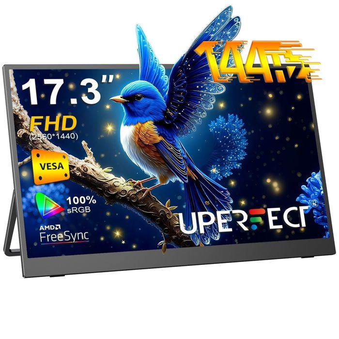 Acheter UPERFECT Moniteur portable 173 pouces 144 Hz 2K adapté aux jeux et à une utilisation bureautique Reconditionné - 149,00 € UPERFECT Moniteur portable 173 pouces 144 Hz 2K adapté aux jeux et à une utilisation bureautique Reconditionné - Uperfect reconditionné disponible sur Cdiscount Seconde Vie