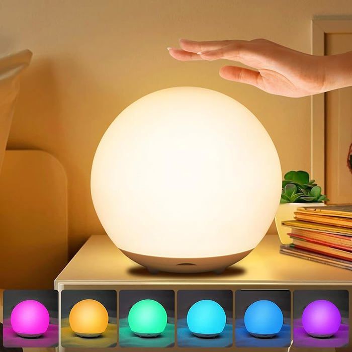 LED de nuit lumière de nuit pour enfants lampe de chevet rechargeable USB lampe de chevet lampe de VEILLEUSE HORS PUERICULTURE