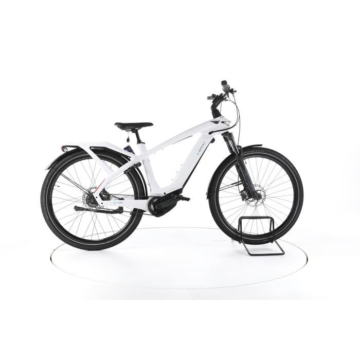 Vélo électrique - Bianchi e-Omnia T-Type - blanc - Vélo électrique de ville - Bosch 625 Wh Reconditionné - Bianchi