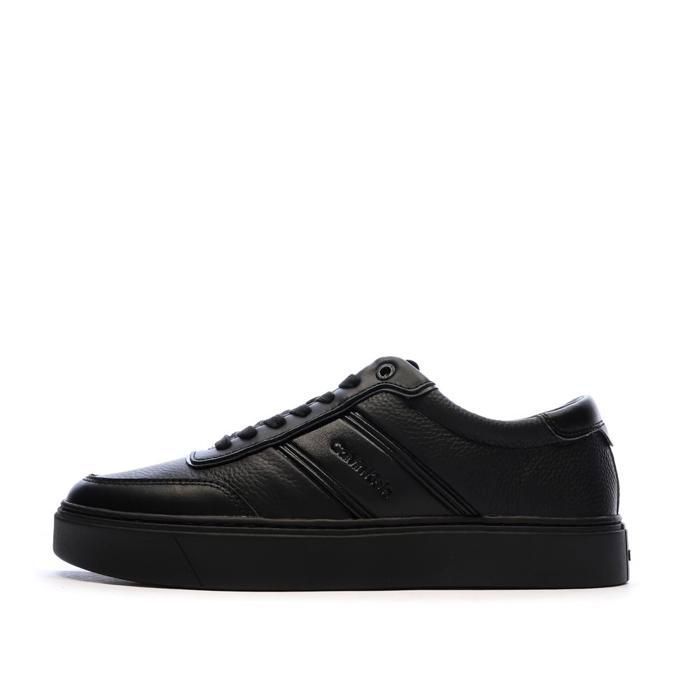 Calvin Klein Baskets Noires Homme Calvin Klein Jeans Clean