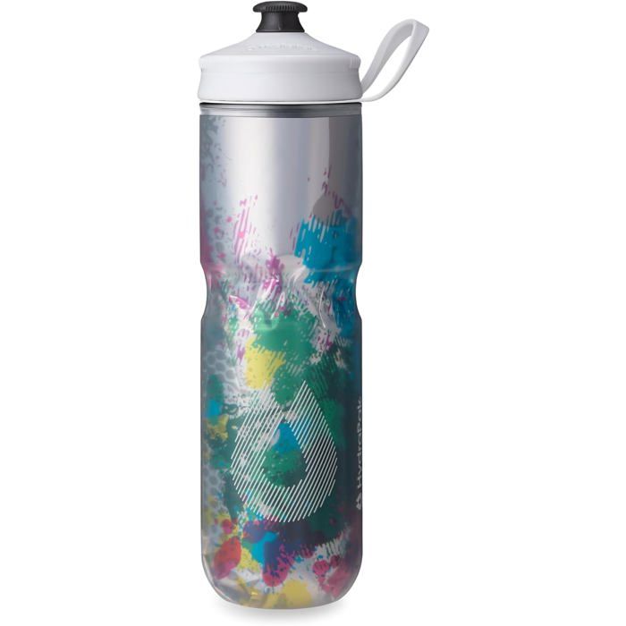 Hydrapak Gourde isotherme Polar Sport - Gourde à presser sans BPA pour le sport et le cyclisme avec poignée (Multi 24oz)