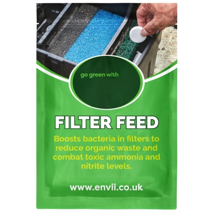 Filter Feed - Bassin Bacteries pour Filtres - Activateur de Filtre Améliore la Santé de létang et Réduit lentretien du Filtre