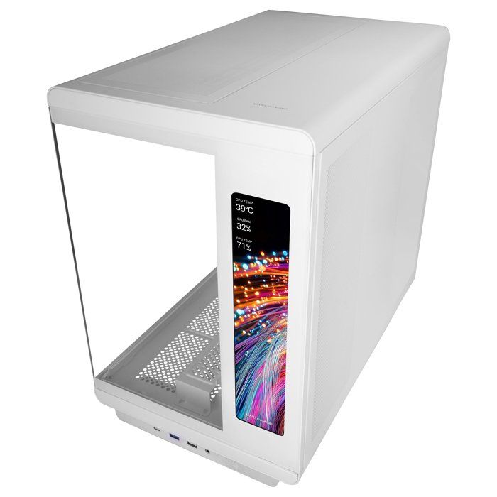 Boîtier PC - MARS GAMING - MC-REVMAX - Écran IPS 118 - 4 Ventilateurs PWM ARGB - HUB PWM+ARGB