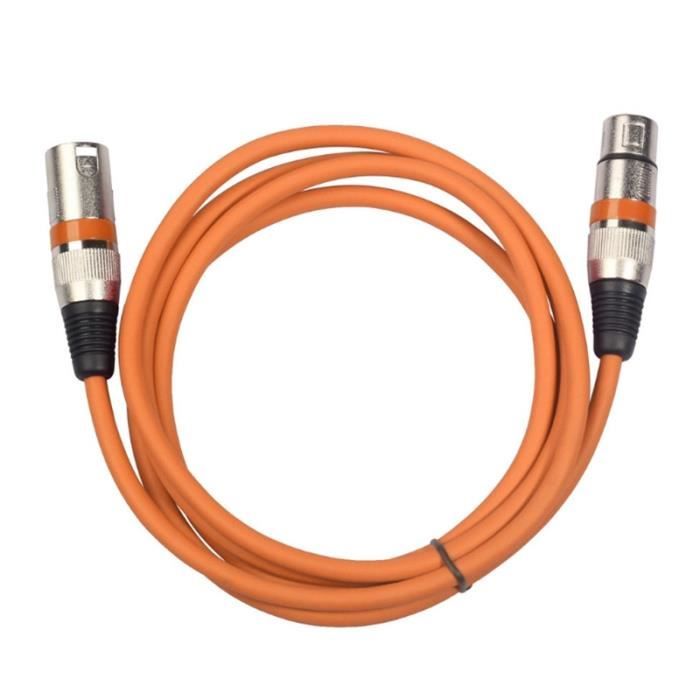 Câble Vidéo Aviation 4 Broches Mâle-Femelle 1 M – Blindé Anti-Interférences – Pour Caméra CCTV Extérieure 12-24V