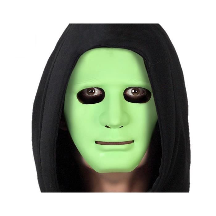 Masque Visage - Accessoire Deguisement Visage - Masque tueur Michael Myers halloween fluorescent