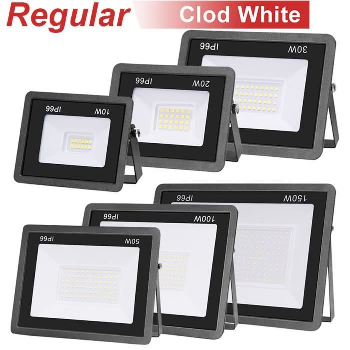 2X 30W Projecteur Led Détecteur De Mouvement, 3000Lm 3000K Blanc Chaud