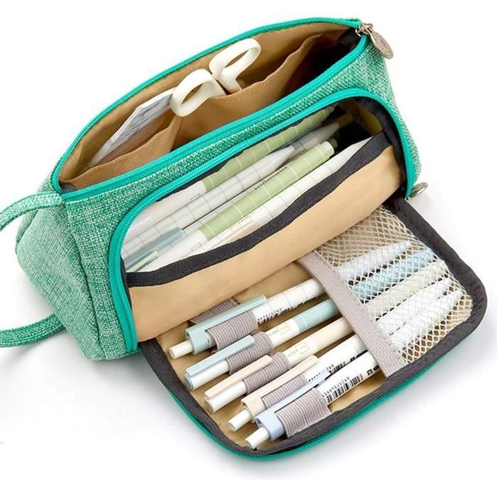 Shitafe Trousse Scolaire Panda, Trousse à Crayons de Grande Capacité Shitafe Trousse Scolaire Panda, Trousse à Crayons de Grande Capacité
