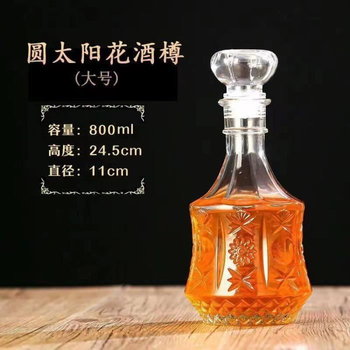 Carafe Whisky En Forme De Bouledogue Français - Décorative, 300 Ml, Idéale Pour Bars Et Collections